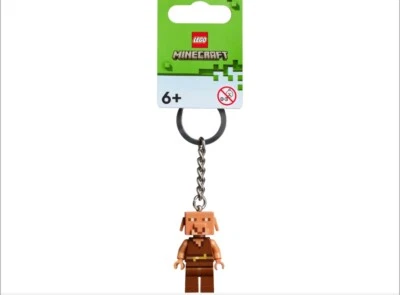 Lego Minecraft Piglin Minifigure Keyring 854244 Keychain - Image 1 of 4