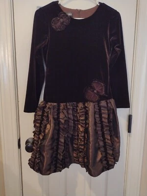 Официальное праздничное платье для девочек Isabella & Chloe размер 12 б/у в отличном состоянии - Изображение 1 из 4