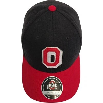 Ohio State Buckeyes NCAA Bloque Natural “O” Mezcla de Lana Gorra Ajustable Sombrero $28 Foto 1 de 4