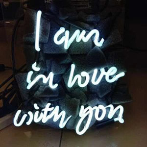 I am in love with you Neon Sign Light Room Wall Decor Art Gift for Lover 14"x9" - Picture 1 of 3