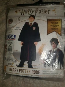 Child Harry Potter Halloween Costume Hooded Robe Shirt S / P 3-4 YEARS NEW - Picture 1 of 4