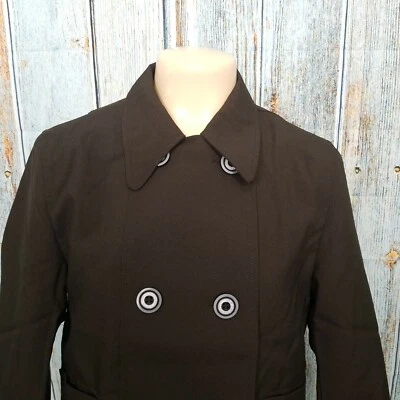 Baccini Jacket Womens Sz Medium Brown Premium Non-Iron Wool Blend NEW TAGS - Image 1 of 4