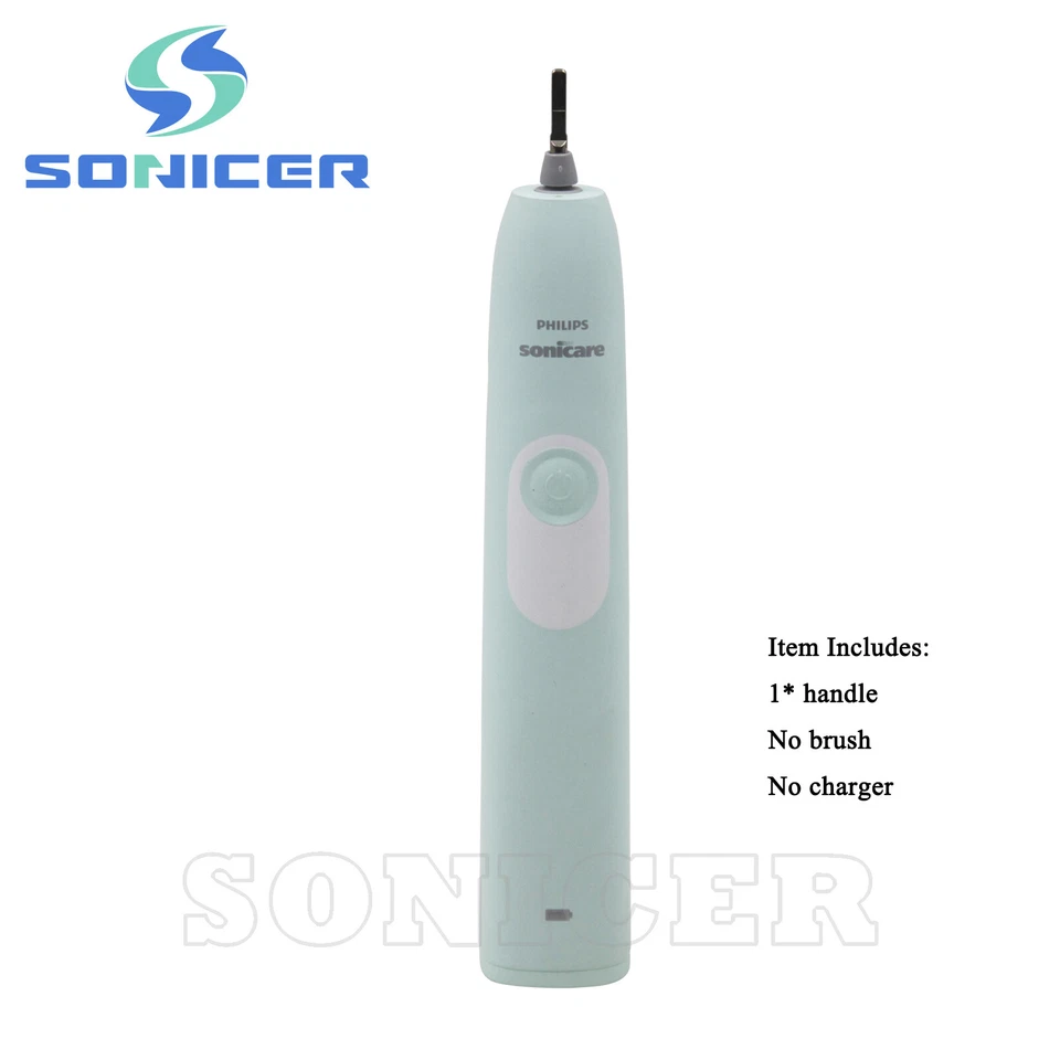 Philips Sonicare Sonic электрическая зубная щетка ручка зеленый HX6220 HX6240 HX6250 - Изображение 1 из 1