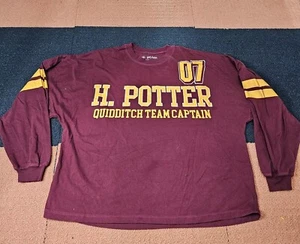 Harry Potter Quidditch Captain Spirit Jersey Gryffindor Wizarding World 2XL R9a - Picture 1 of 8