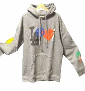 The Kid Laroi CPFM Bape Hoodie Puffdruck Dodgers Familie blau/lila selten Rap-XL - Bild 1 von 7