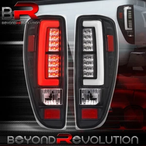 For 2004-2012 Colorado Canyon LED Bar Tail Lights Brake Stop Lamps Black Clear - Picture 1 of 6