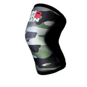 KNEE SLEEVE CAMO - Crossfit Weightlifting Reversible 7mm (ONE) -- Unbrokenshop - Picture 1 of 7