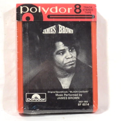 JAMES BROWN - Black Caesar (Original Soundtrack) 1973   1st US 8-TR  SEALED - Image 1 of 4