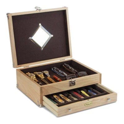 Gerstner & Sons Model RH 1401 Rustic Hickory Desktop Case USA MADE1 NO TARIFF! - Image 1 of 2