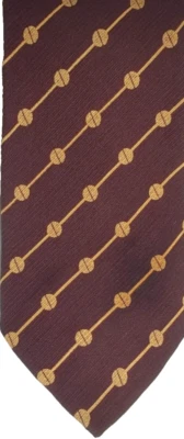 ]] Corbata Emporio Armani Borgoña Tejida Rayón y Mezcla de Lana L58"x4"W Foto 1 de 4