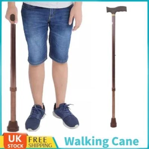 Telescopic Walking Stick Adjustable Height Lightweight Portable Retractable-Cane - Picture 1 of 12