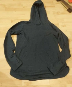 ATHLETIC WORKS Womens Dark greenish blue Hoodie Sweatshirt Size S (4-6) - Picture 1 of 1
