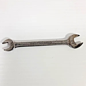 Vintage Blue Point Supreme S-1214 Open End Wrench 3/8" & 7/16" By Snap On USA - Picture 1 of 9