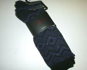 alfani mens assorted 4 pair rayon knit designer casual dress socks size: 7-12 