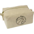 "Basketball Game Day" Płócienna torba na pranie / etui do makijażu (CS00037775)