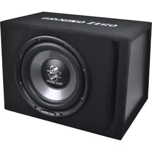 Ground Zero GZIB 250XBR Bassreflex Auto Kofferraum Subwoofer mit Gehäuse - Bild 1 von 2