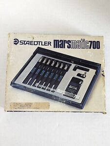 Staedtler Marsmatic 700 S7 Technical Pen Set New-Open Box