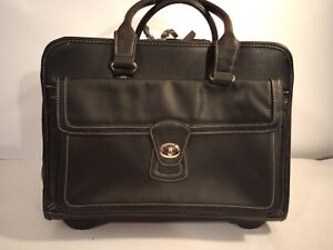 Luggage Bag Black pockets Daytrip Multi-purpose Sturdy Luggage 17X8X14 Business 