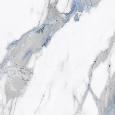 Cut Sample Blue Matt Finish Porcelain Kitchen Bathroom Wall Floor TIles - Image 1 of 4