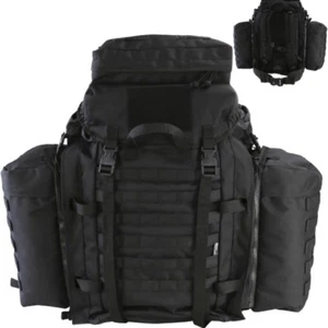 MOCHILA DE ASALTO TÁCTICO DEL EJÉRCITO DE 90 LITROS NEGRA 90L - Imagen 1 de 5