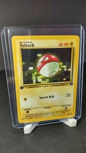 Voltorb 1st Edition - Team Rocket 69/82 - WOTC Pokemon Card - NM/MINT - Picture 1 of 7