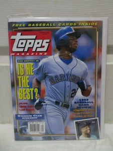 Topps Magazine Lot. 4 Different Issues. Includes Premier Issue. All With Inserts - Picture 1 of 4