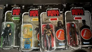 Star Wars: Il Libro di Boba Fett Collezione Vintage Lotto di 4 - Foto 1 di 1