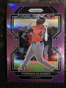 Yordan Alvarez 2022 Panini Prizm Purple Prizm Houston Astros - Picture 1 of 2