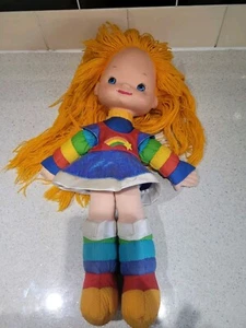 Vintage Rainbow Brite Doll 1983 Retro Hallmark Soft Plush 1980s - Picture 1 of 3