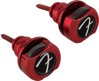 Cerraduras de correa Fender Infinity, rojo, juego de 2 con botones y tornillos, 0990818609 Foto 1 de 4