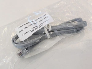 AMPHENOL RJ12 2 pieds module/câble plat Ethernet, 6P6C, plat/droit, quantité 20 - Photo 1/3