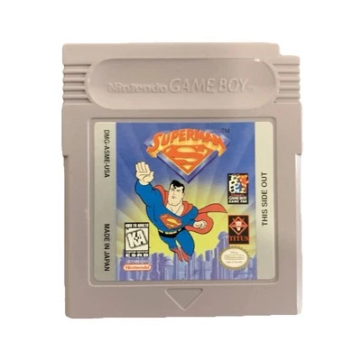 Superman Nintendo Gameboy Authentic Tested With Plastic Case - Image 1 of 4