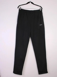 Adidas Men’s Black Joggers Size Large UK 44/46 Elastic Waist Tracksuit Bottoms - Picture 1 of 9