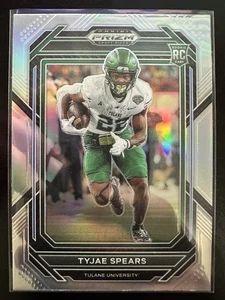 2023 Panini Prizm Draft Picks Tyjae Spears Silver Prizm RC #123 - Picture 1 of 2
