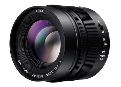 PANASONIC LUMIX G LEICA DG NOCTICRON LENS, 42.5MM, F1.2 ASPH., PROFESSIONAL MIRR - Image 1 of 2