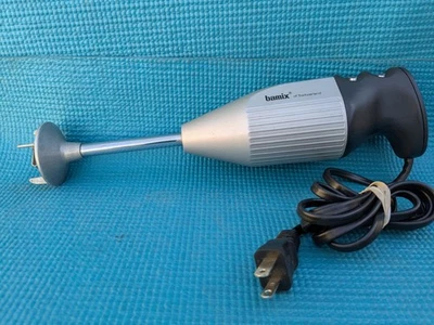 Bamix M133 PRO-VERAG Ltd. Usado Hecho en Suiza 2 velocidades Plateado ¡Batidora de mano!! Foto 1 de 4