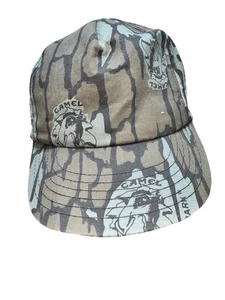 Vintage Joe Camel Snapback Hut Rebark Camo Zigaretten Tabak Made in USA - Bild 1 von 8