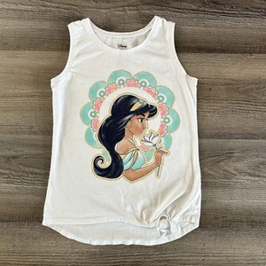 Disney Jumping Beans JASMINE - Size 7 Girls Tank-type T-shirt - Picture 1 of 7