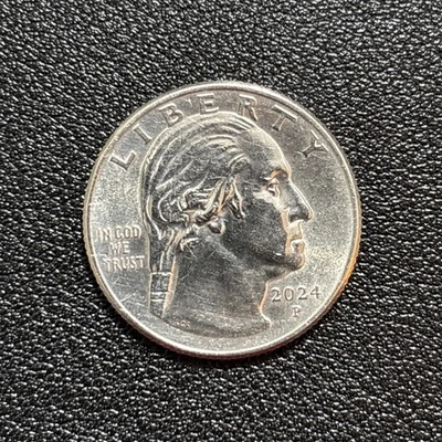 2024-P Pauli Murray Quarter Error – “IN COD WE TRUST” –Rare Mint Die Chip - Image 1 of 4