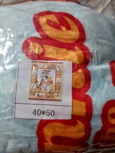 Disney Winnie The Pooh Throw Blanket 40x50 Friends Tigger Piglet New - Picture 1 of 3