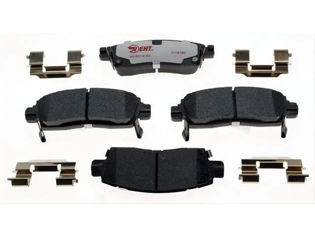 Rear Brake Pad Set For 2008-2017 Buick Enclave 2011 2010 2012 2009 2013 HK949HR - Image 1 of 1