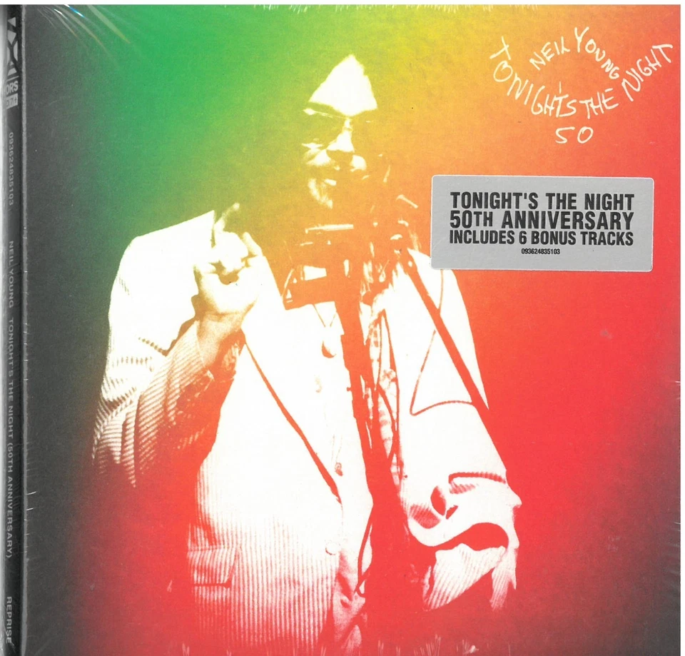 NEIL YOUNG Tonight's the Night 50th ANNIVERSARY DELUXE EDITION 2025 CD FREE SHIP Foto 1 de 1
