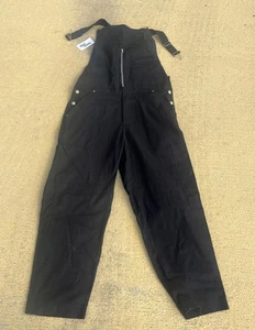 Muff Waders Men’s Black  Overalls Beer Pocket  As Seen On Shark Tank L/XL - Picture 1 of 5