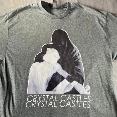 Crystal Castles Shirt Men’s XL  III Graphic Edith Frances Electronic Read Descri - Image 1 of 4