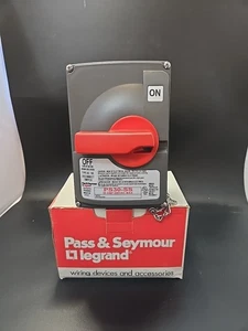 Pass & Seymour PS30-SS 30A 600Vac nicht schmelzbarer Sicherheitsschalter - Bild 1 von 5