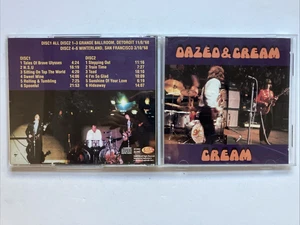 Cream 2 CD Set - Dazed & Cream - Detroit & San Francisco 1968 - Great Condition - Picture 1 of 3