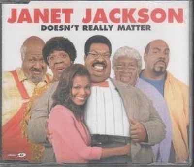 Janet Jackson Doesn'T Really Matter CD UK Def Jam 2000 Mit Bonus-CDROM Video - Bild 1 von 2