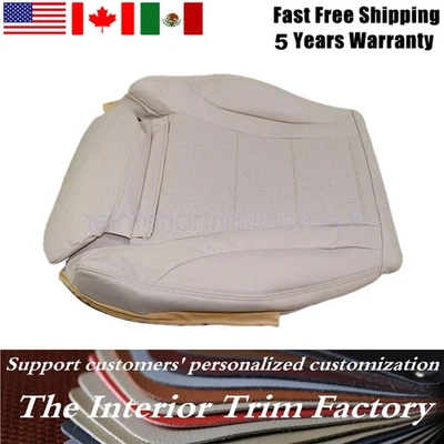 For 2018 Mercedes Benz C300 GLC300 Driver Bottom Seat Cover Silk Beige Light Tan - Image 1 of 4