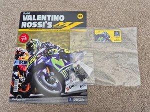 1/4 DEAGOSTINI COSTRUISCI LA MOTO YAMAHA YZR-M1 VALENTINO ROSSI PARTE NUMERO 61 - Foto 1 di 3