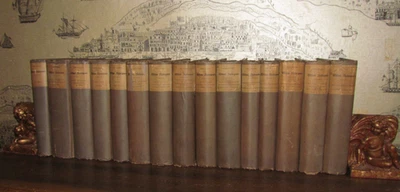 1881 WORKS OF WILLIAM SHAKESPEARE IN 15 VOLUMES ED STAUNTON & GILBERT LTD 38 plt - Image 1 of 4